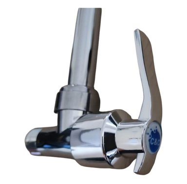 GRIFO CAÑO COCINA CYC FLEXIBLE 360° ACERO ALEACION ZINCADO DOBLE CHORRO - 2
