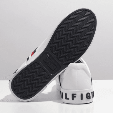 ZAPATILLAS TOMMY HILFIGER HOMBRE RAMUS LOGO HILFIGER FRANJA TRICOLOR LATERAL - 3