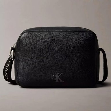 CARTERA CALVIN KLEIN MUJER ALL DAY CAMERA BAG NEGRA LOGO CK CROSSBODY