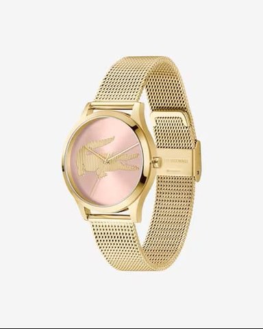 RELOJ LACOSTE CROCODELLE MUJER ACERO INOXIDABLE RESISTENTE AL AGUA