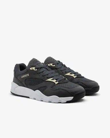 ZAPATILLAS LACOSTE HOMBRE GAME TRAINER NEGRO/BLANCO CUERO LISO ENTRESUELA ESCULPIDA