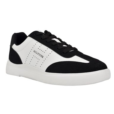 ZAPATILLAS TOMMY HILFIGER HOMBRE CHAFIK BLANCO NEGRO URBANO CASUAL - 2