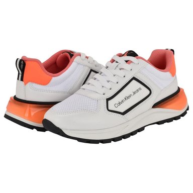 ZAPATILLAS CALVIN KLEIN MUJER GOGETIT COLOR BLANCO CON LOGOTIPO LATERAL