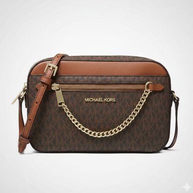 CARTERA MICHAEL KORS MUJER JET SET LOGO MONOGRAMA CROSSBODY