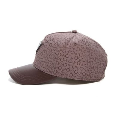 GORRA GUESS HOMBRE LOGO BASEBALL MARRÓN MONOGRAMA AJUSTABLE - 2