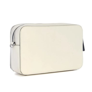 CARTERA GUESS MUJER SHAELA CROSSBODY BLANCA LOGO FRONTAL CORREA AJUSTABLE - 2