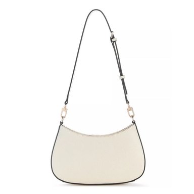 CARTERA GUESS MUJER LYNDI MINI TOP ZIP SHOULDER BAG BEIGE - 3