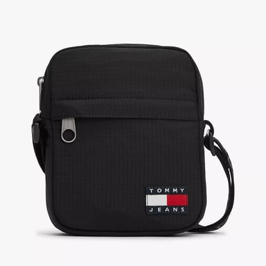 MORRAL CROSSBODY HOMBRE TOMMY JEANS ESSENTIAL RIPSTOP REPORTER NEGRO - 1