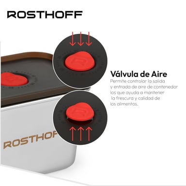 SET X 2 CONTENEDORES ACERO 1500ML - 2
