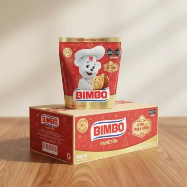 CAJA DE 6 PANETÓN BIMBO EN BOLSA X 900GR - 2