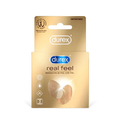 PACK X6 CAJAS DUREX REAL FEEL