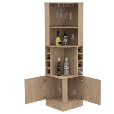 MUEBLE BAR TUHOME BEIJING/SYRAH ESQUINERO KAVA ROVERE BEIGE - 1