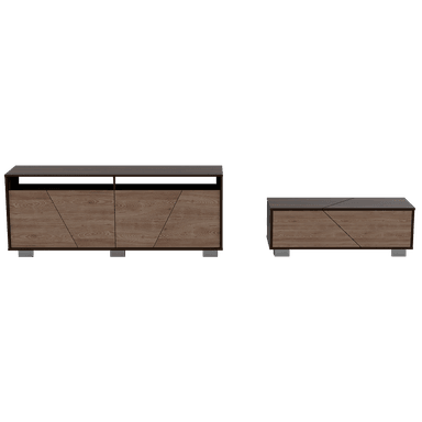 SET TUHOME FRAKTAL RACK TV70 + MESA CENTRO