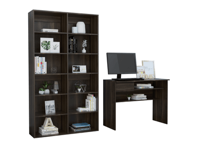 ESCRITORIO TUHOME OFFICE 45.3 CM + BIBLIOTECA HABANO