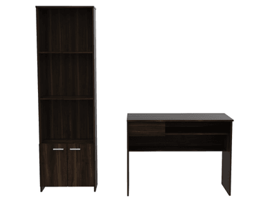 ESCRITORIO TUHOME OFFICE 45.3 CM + BIBLIOTECA HABANO