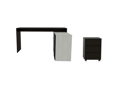 ESCRITORIO TUHOME OFFICE 116.5 CM X 151.5 CM + ARCHIVADOR / ARTIKO