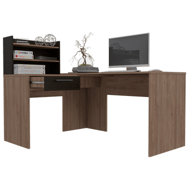 ESCRITORIO TUHOME BILBAO 121.8 CM 2L / WENGUE