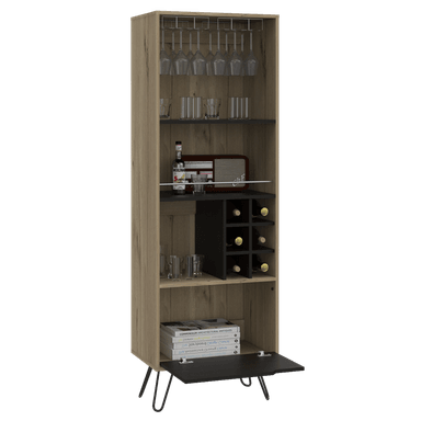 MUEBLE BAR TUHOME AUDRA ALTO DUNA WENGUE - 2