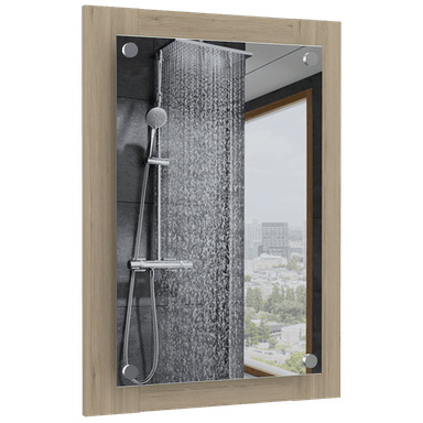 ESPEJO TUHOME VANGUARD BLANCO BAÑO ROV / BCO