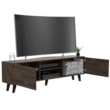 RACK TV80 CINCINATTI Z-180 2P COÑAC - 1