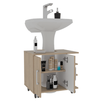 OPTIMIZADOR LAVAMANOS BATH 300 - ROVERE / BLANCO - 3