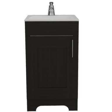 MUEBLE DE LAVAMANOS TUHOME MDF BARCELONA - WENGUE - 5