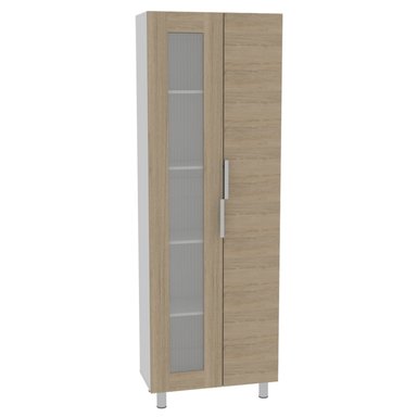MUEBLE ALACENA TUHOME FENDI 5 REPISAS ROVERE / BLANCO