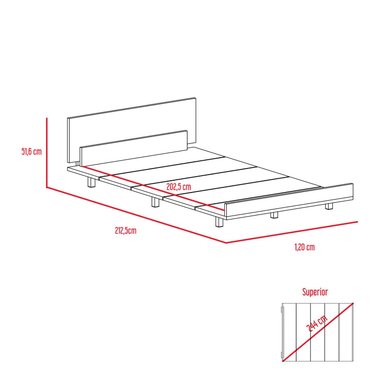CAMA SINGLE KAIA - ROVERE - 5