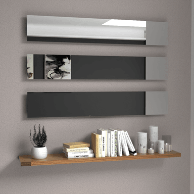 SET ESPEJOS TUHOME ATENAS RECTANGULAR X3 - 4