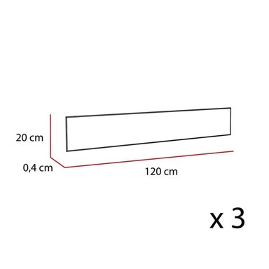 SET ESPEJOS TUHOME ATENAS RECTANGULAR X3 - 5