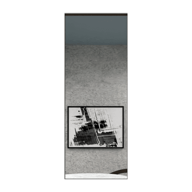 ESPEJO TUHOME GALENA RECTANGULAR NEGRO