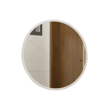 ESPEJO TUHOME VENEZIA CIRCULAR GRIS CON DISEÑO SANDBLASTING - 2