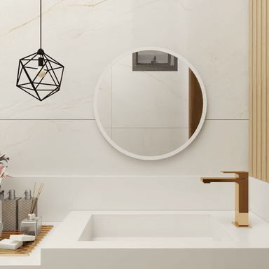 ESPEJO TUHOME VENEZIA CIRCULAR GRIS CON DISEÑO SANDBLASTING - 3