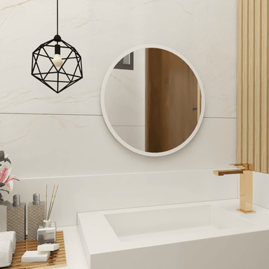 ESPEJO TUHOME VENEZIA CIRCULAR GRIS CON DISEÑO SANDBLASTING - 4
