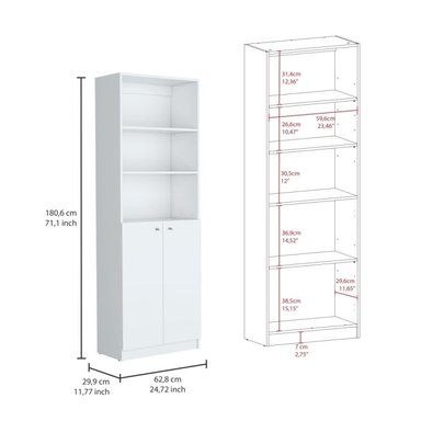 ESTANTE TUHOME BLANCO E4 - 6