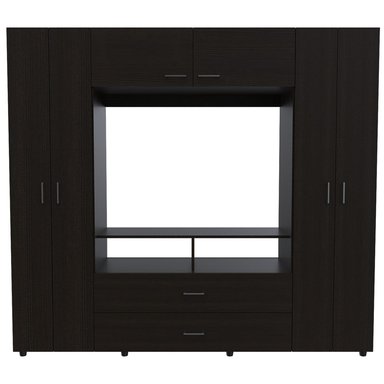 TUHOME CLOSET MANILA Z-200 6 PUERTAS TV46 - WENGUE - 3