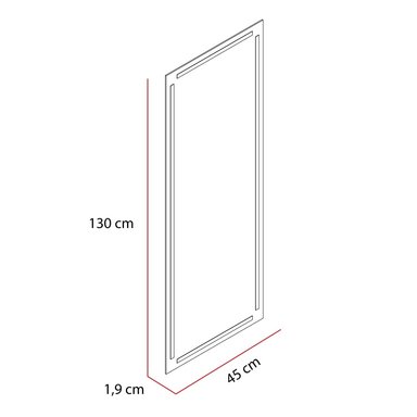 ESPEJO TUHOME LUGO RECTANGULAR MARCO SANDBLASTING - 6