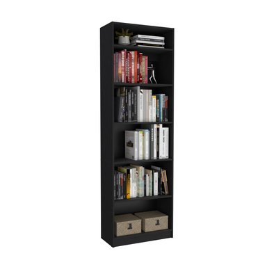 COMBO ESTANTE 4 REPISAS + COMPLEMENTO HOME WENGUE