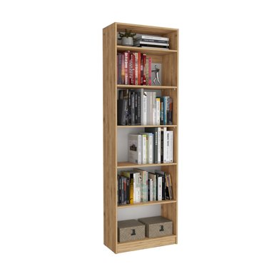 COMBO ESTANTE 4 REPISAS + COMPLEMENTO HOME MACADAMIA