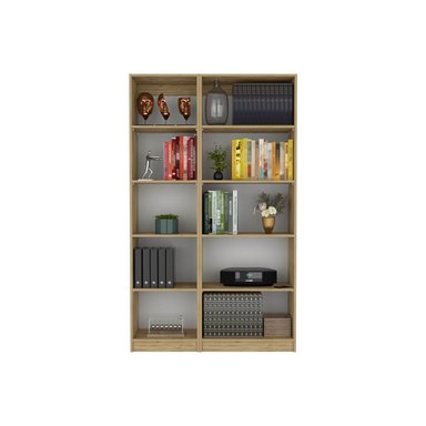 COMBO ESTANTE 4 REPISAS + ESTANTE 45CM HOME MACADAMIA