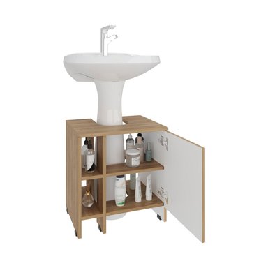 MUEBLE BASIC PARA LAVAMANOS 1 PUERTA - FRESNO