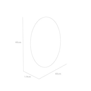 ESPEJO DISEÑO CIRCULAR D400 40CM X 40CM X 1,9CM - 6