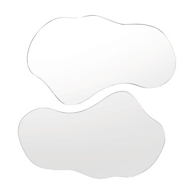 SET DE 2 ESPEJOS NOVA FORMA IRREGULAR