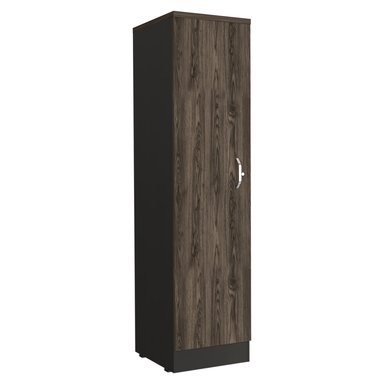 BIBLIOTECA HOME OFFICE 1 PUERTA - COÑAC / NEGRO SOFT