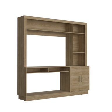 ESTANTE TV 55' CANTABRIA 2 PUERTAS FRESNO 180X180X40 CM