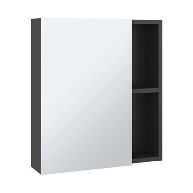 BOTIQUIN LABELLE 1 PUERTA CON ESPEJO WENGUE 49,7X45,0X12,2 CM - 1