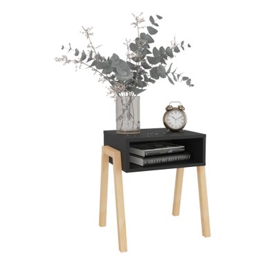 VELADOR PINETTI WENGUE Y FRESNO 50,6X46,0X36,9 CM - 3