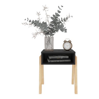 VELADOR PINETTI WENGUE Y FRESNO 50,6X46,0X36,9 CM - 4
