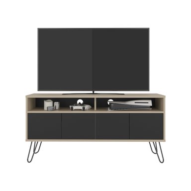 RACK TV55' 4 PUERTAS VASSEL CARTAGENA Y WENGUE 60,0X123,5X38,6 CM - 4
