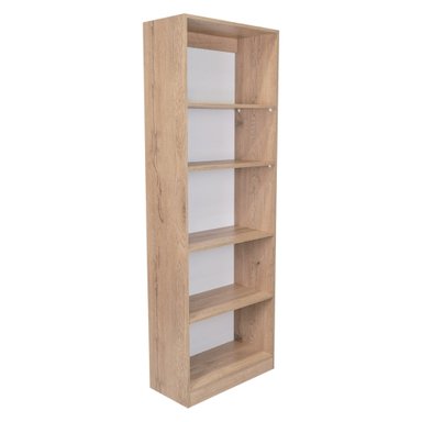 ESTANTE HOME-E M3 5 NIVELES MACADAMIA - 1
